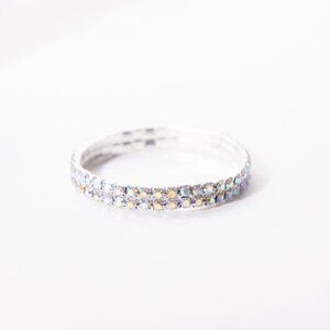 Cubic Zirconia Rose Gold Engagement Ring